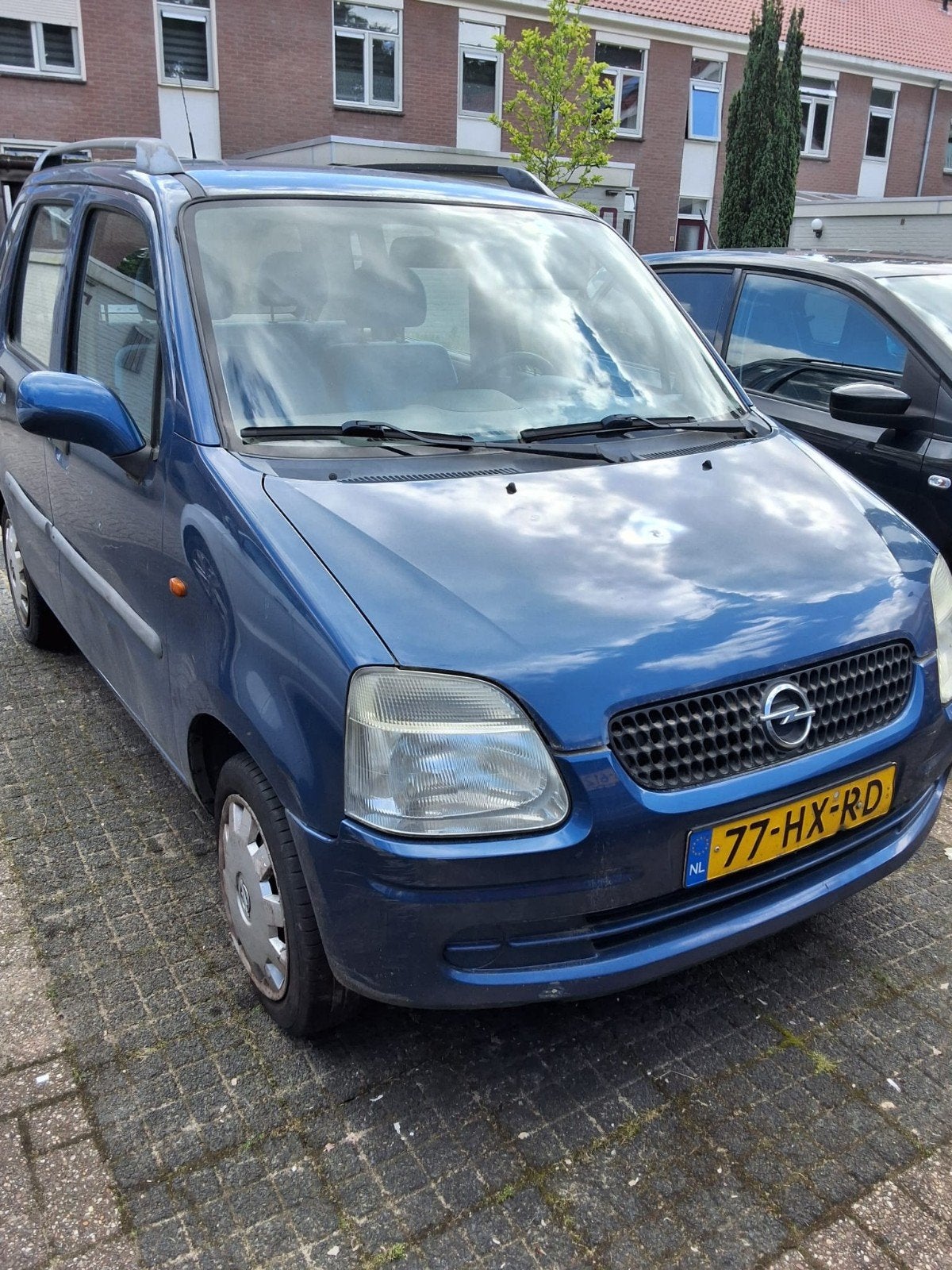 Opel Agila 1.2 I 16V 2002 Blauw, Auto's, Opel, Particulier, Agila, ABS, Benzine, Euro 4, D, Hatchback, Handgeschakeld, Origineel Nederlands