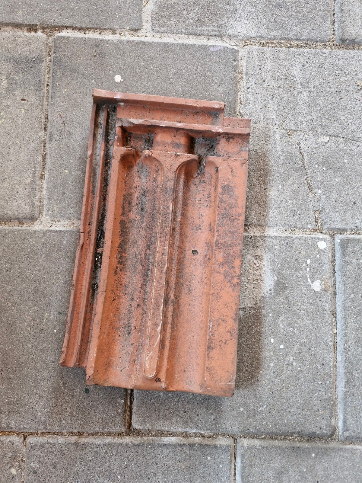 Teeuwen dakpannen 24x41cm - ca. 60 stuks, Ophalen, Gebruikt, Steen of Klei, 5 tot 10 m²