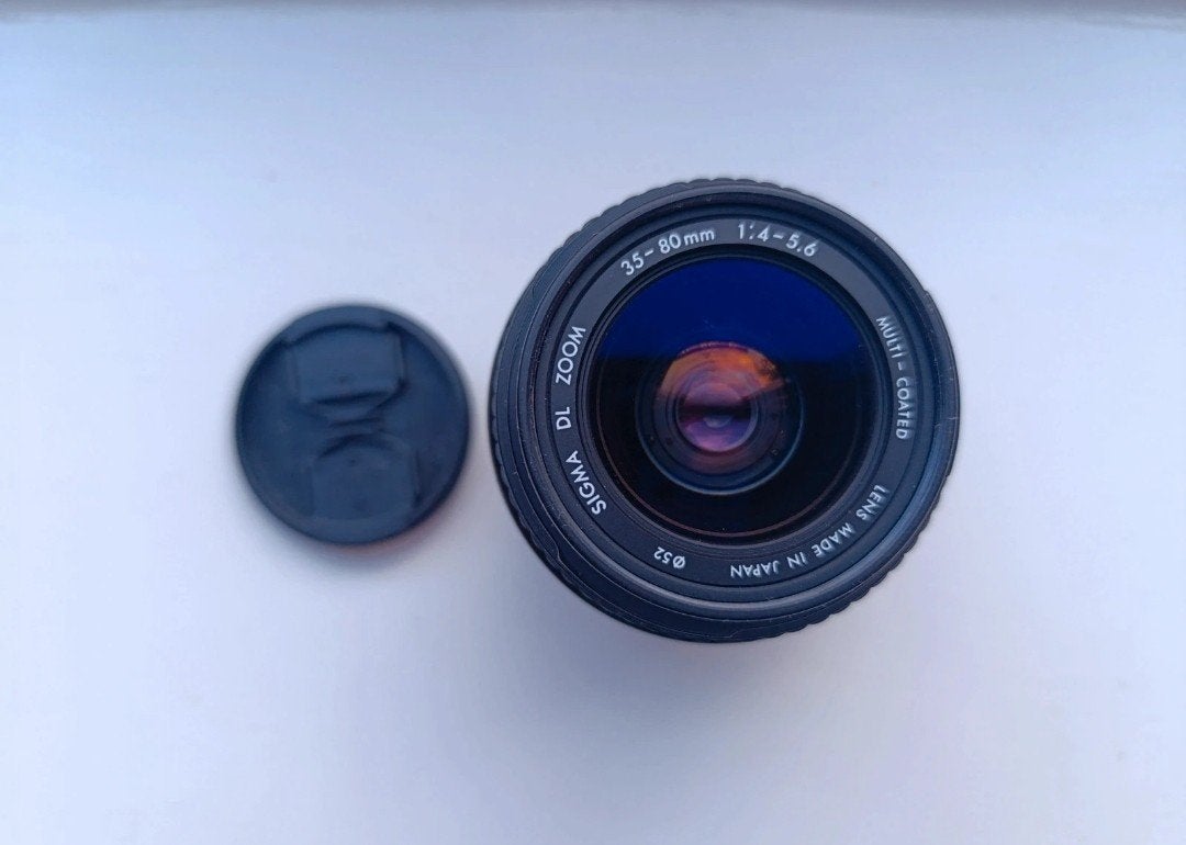 Vintage Sigma DL Zoom 35-80mm f/4-5.6 Multi-Coated Lens, Ophalen of Verzenden, Zo goed als nieuw, Overige merken