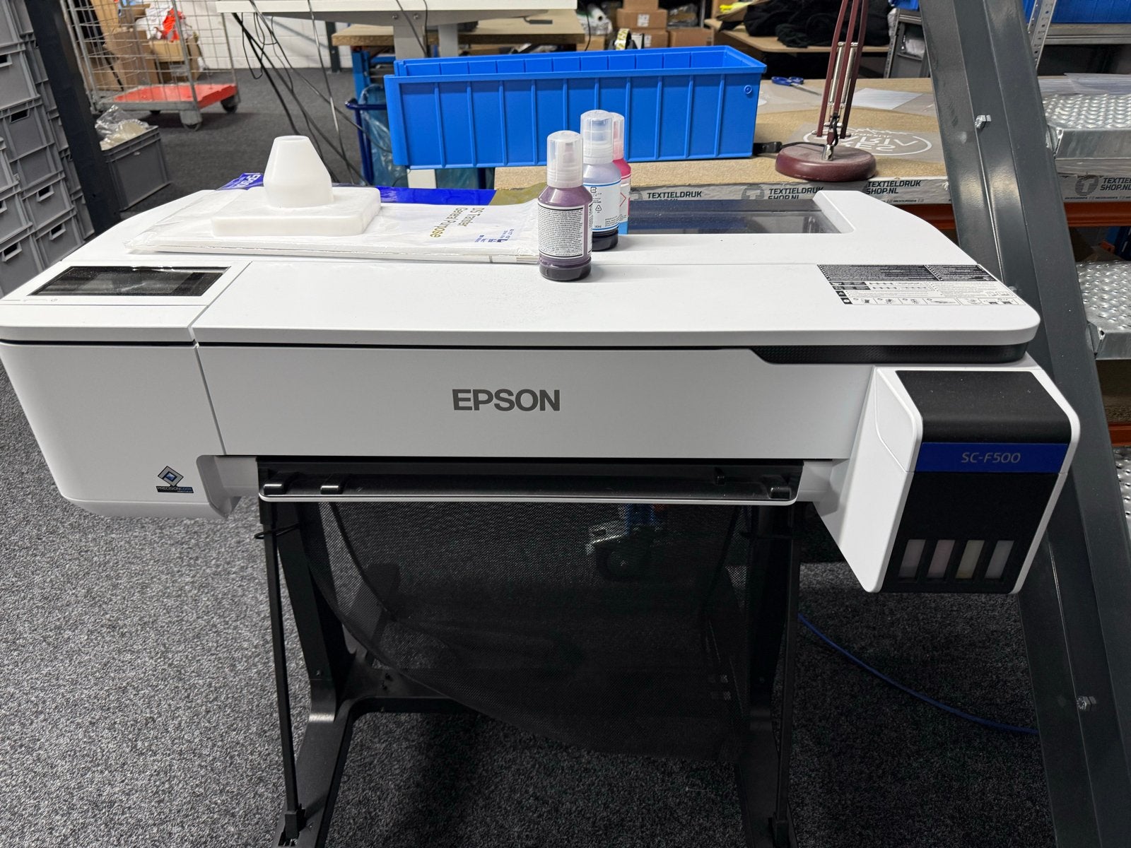 Epson SC-F500 Sublimatieprinter - Zo goed als nieuw, Computers en Software, Printers, Ophalen, Printer, Inkjetprinter, Kleur printen