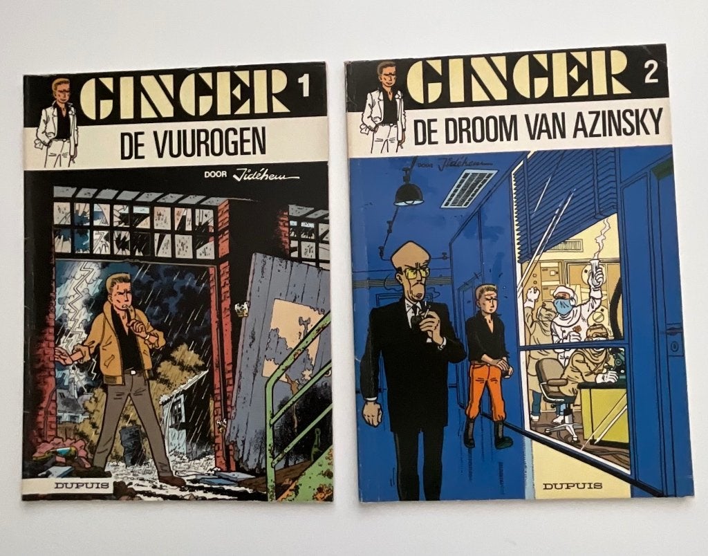 Ginger nr 1 en 2, Boeken, Meerdere stripboeken, Ophalen, Gelezen