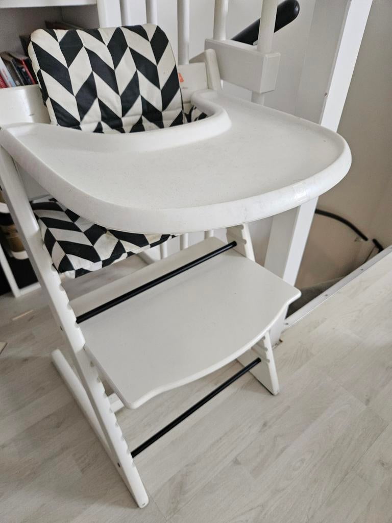 Trip trap stokke, Kinderen en Baby's, Kinderstoelen, Ophalen of Verzenden, Gebruikt, Meegroeistoel