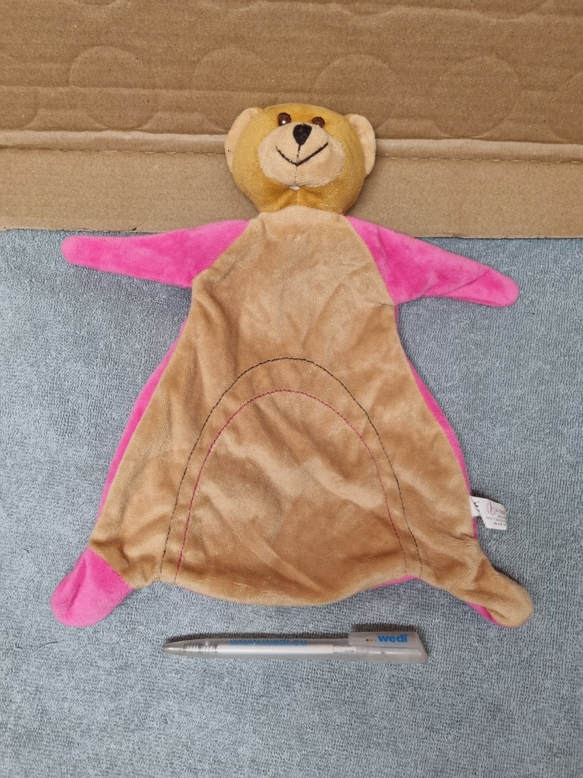 Toi-toys knuffel doekje beer nr 25, Ophalen of Verzenden, Beer