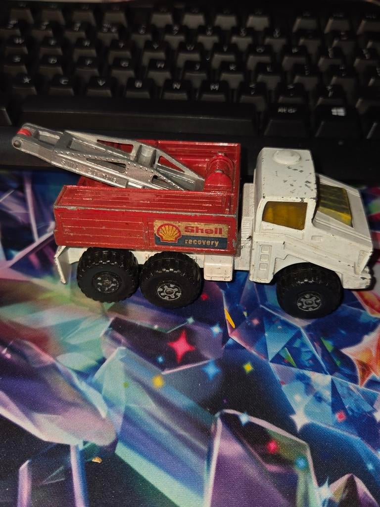 Matchbox Witte Truck, Eén persoon