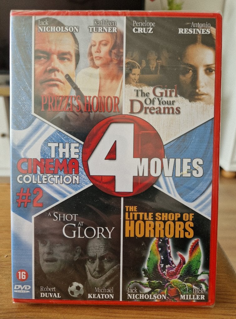 DVD The cinema collection #2 - 4 movies (NIEUW), Alle leeftijden, Ophalen of Verzenden, Nieuw in verpakking