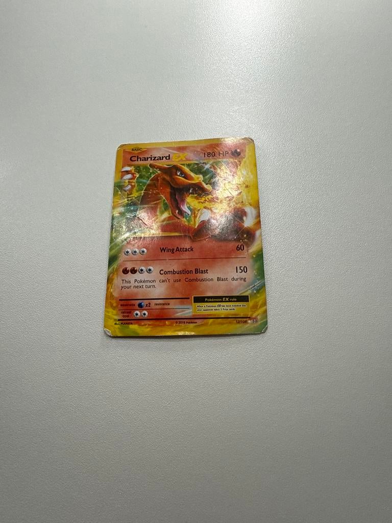 Pokémon Kaarten - Charizard, Klawf, Lycanroc, Great Tusk, Ophalen of Verzenden, Gebruikt, Meerdere kaarten, Foil