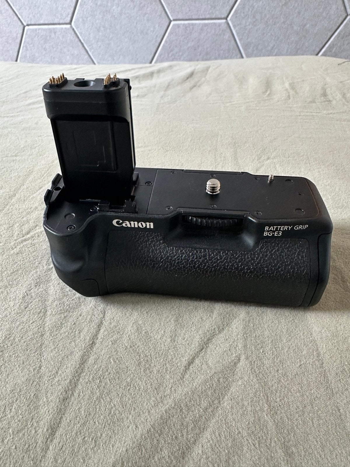Canon Battery Grip BG-E3 voor Canon EOS 350D/400D, Audio, Tv en Foto, Fotografie | Accu's en Batterijen, Ophalen, Gebruikt, Canon