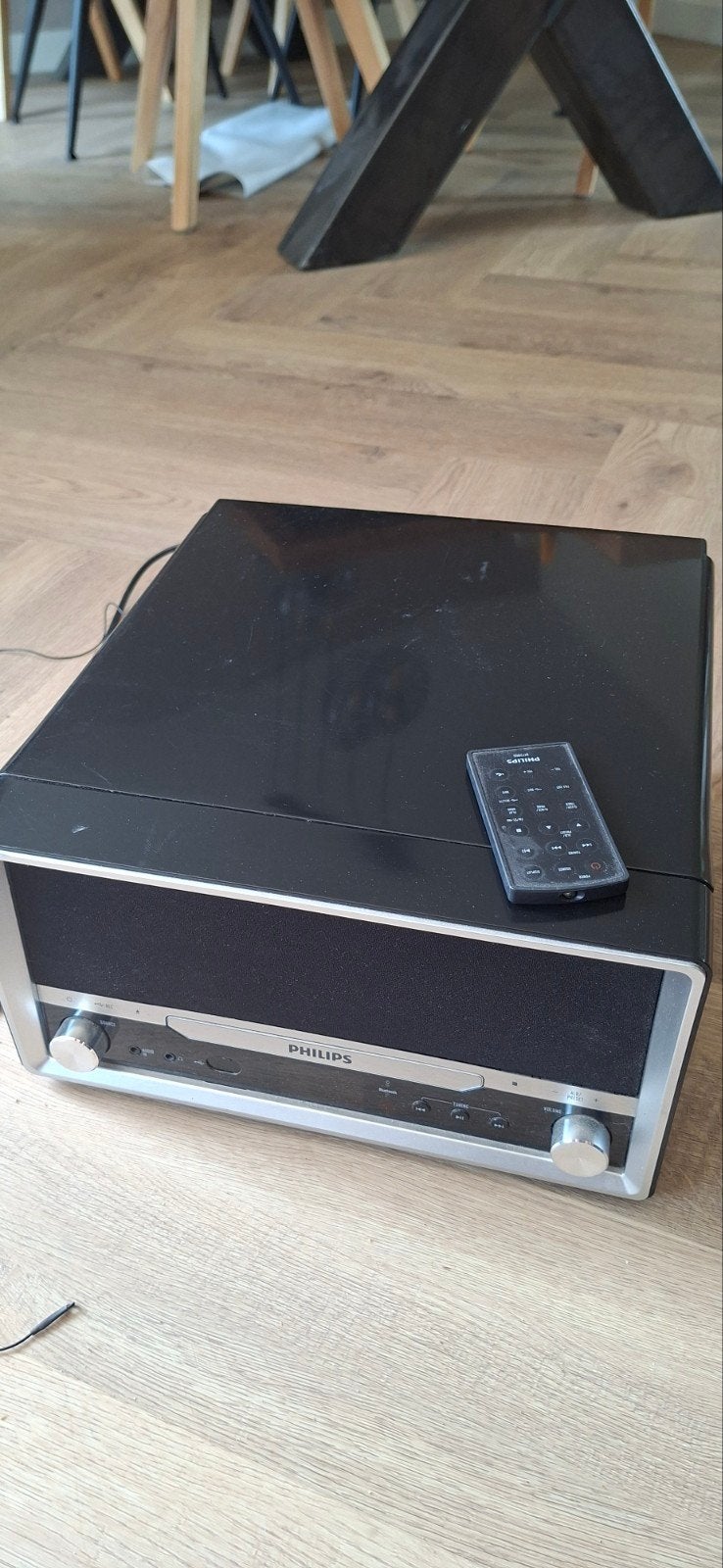 Philips OTT2000B/12 Platenspeler met Bluetooth en USB, Philips, Gebruikt, Ophalen of Verzenden, USB-aansluiting