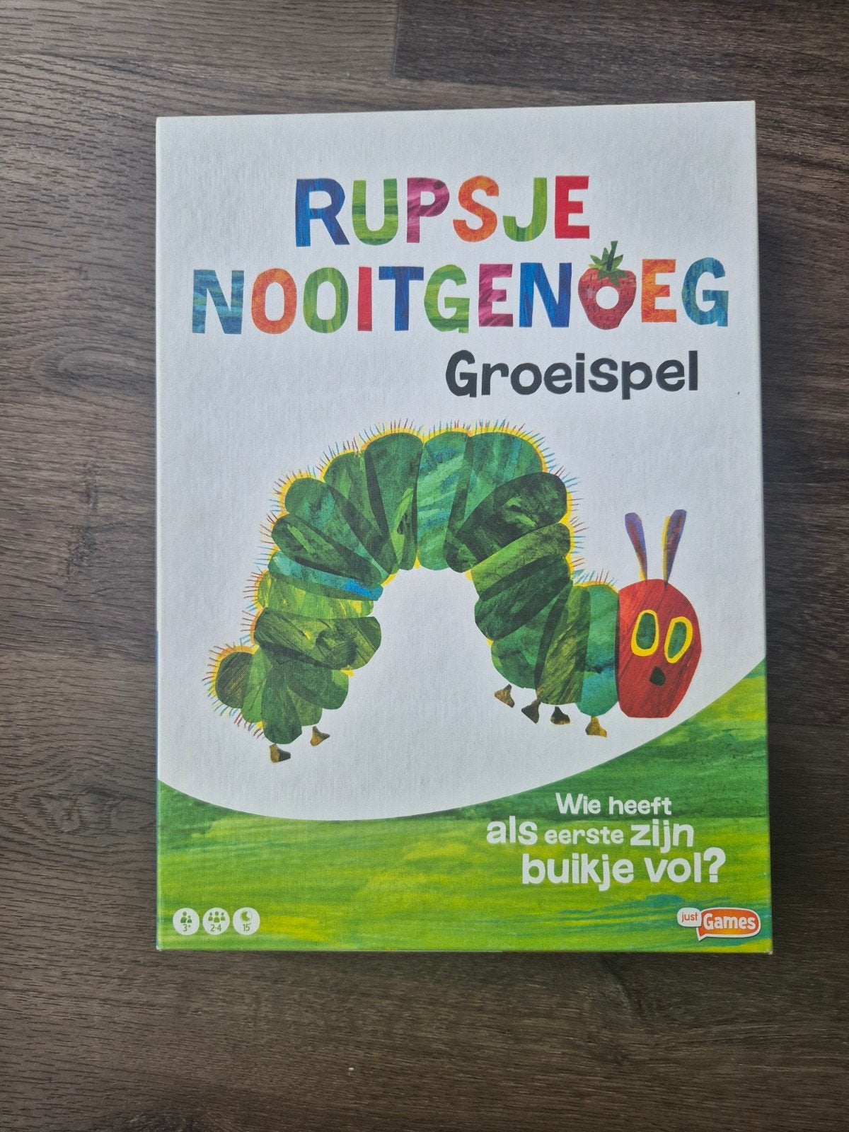 Rupsje Nooitgenoeg Groeispel - Zo goed als nieuw, Hobby en Vrije tijd, Drie of vier spelers, Ophalen, Zo goed als nieuw, Jumbo Games