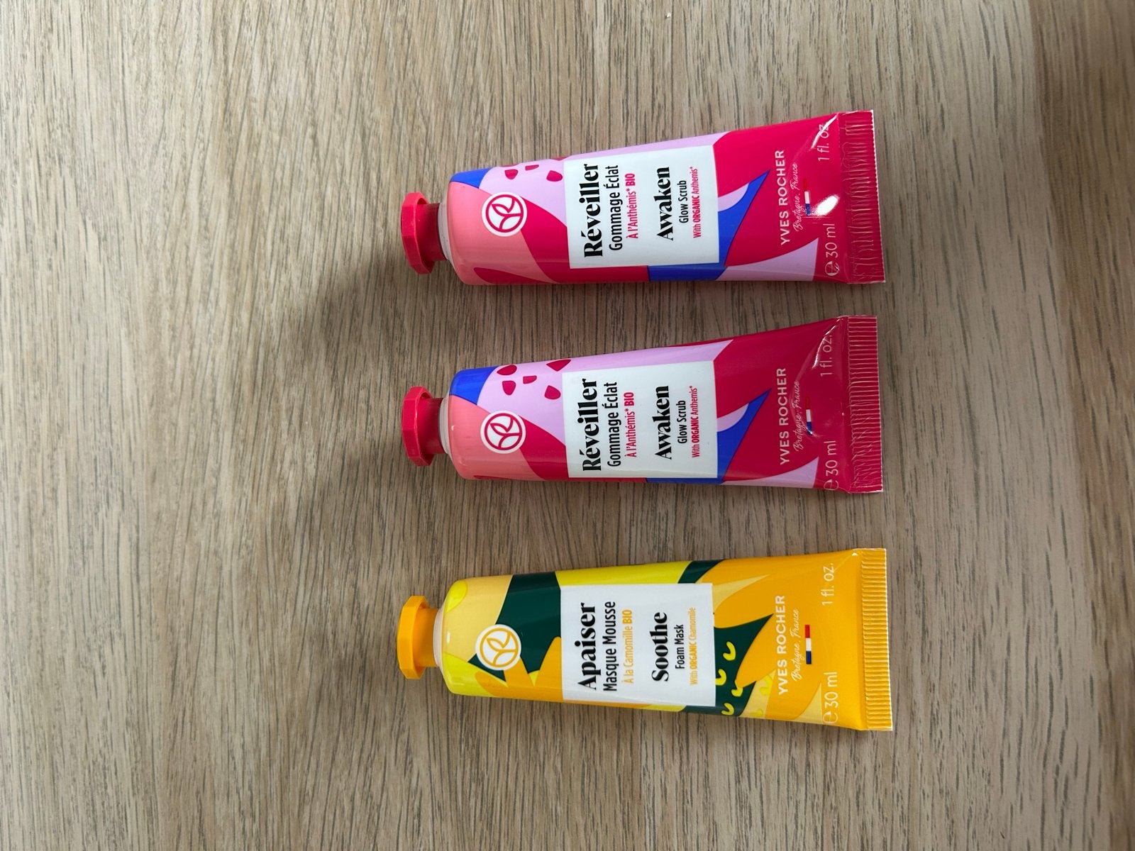 Yves Rocher Gezichtsmaskers en Scrub - Nieuw, Ophalen of Verzenden, Nieuw, Gehele gezicht, Reiniging
