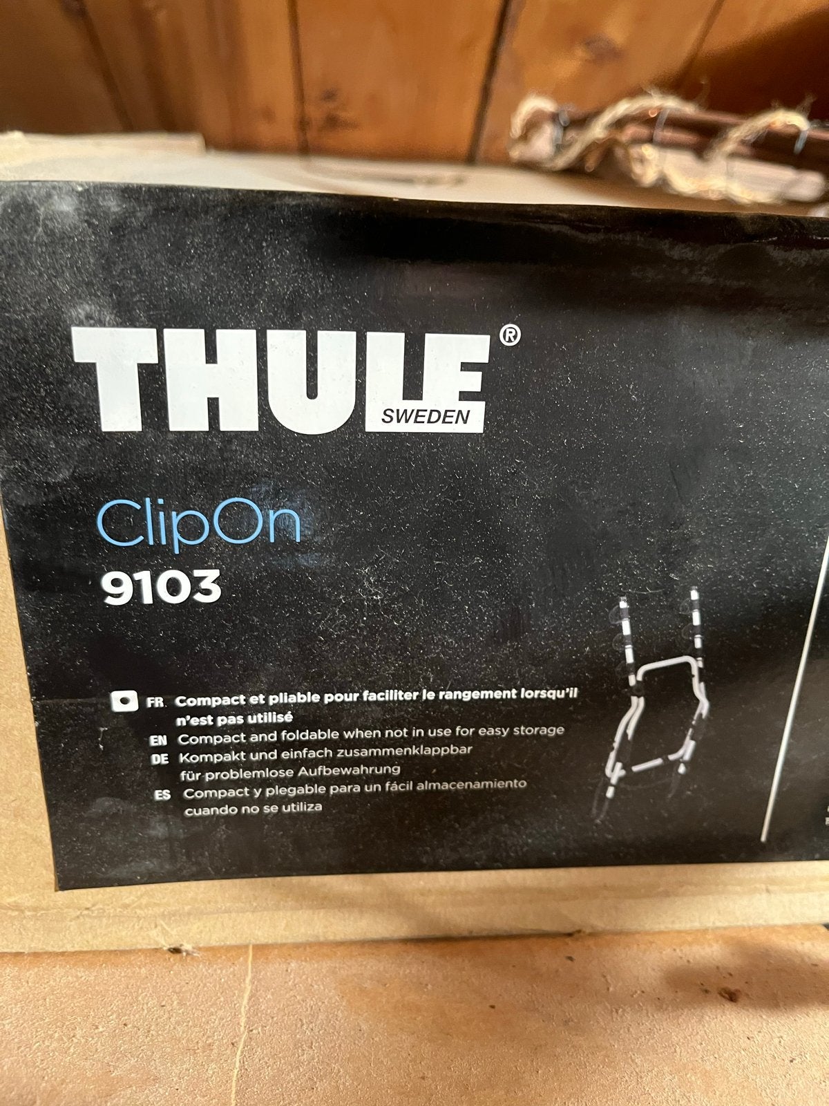 Thule ClipOn 9103 fietsendrager - Nieuw in doos, Fietsen en Brommers, Ophalen of Verzenden, Nieuw