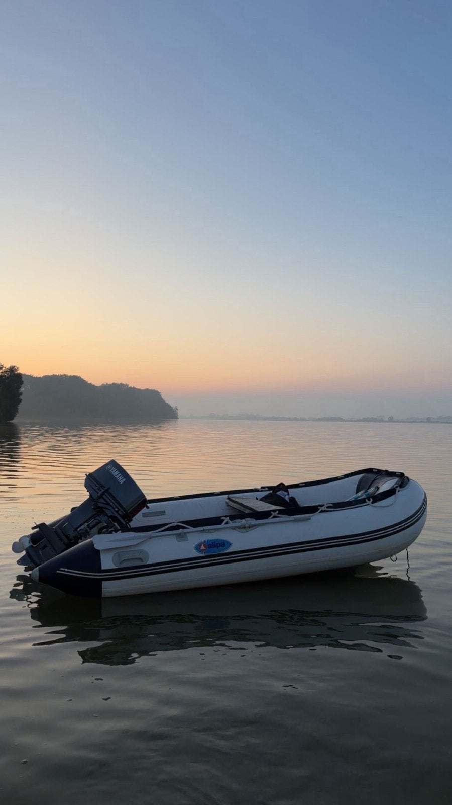 Yamaha 20pk 2-takt met 360 RIB en kar met accessoires, Ophalen, Gebruikt, Overige typen, Motorboot