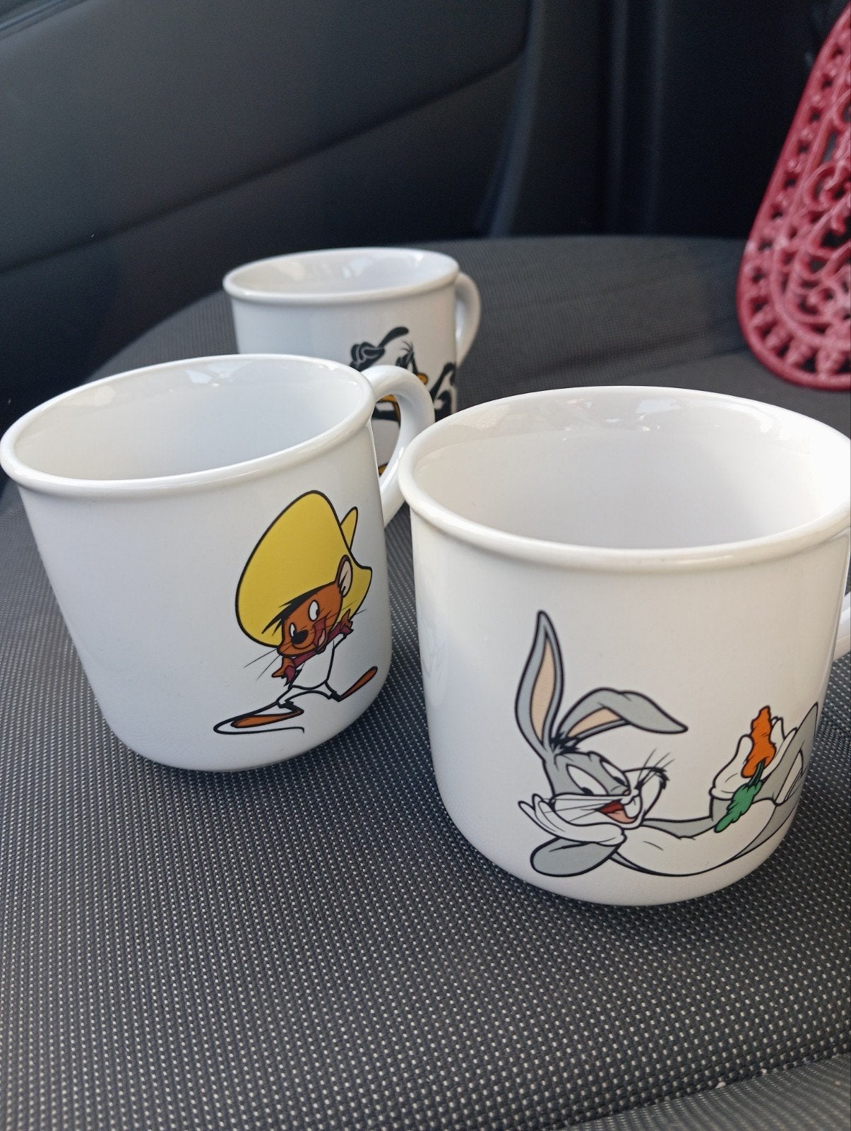 Looney Tunes Mokken - Bugs Bunny, Daffy Duck, Speedy, Tweety, Overige merken, Keramiek, Vintage, Zo goed als nieuw
