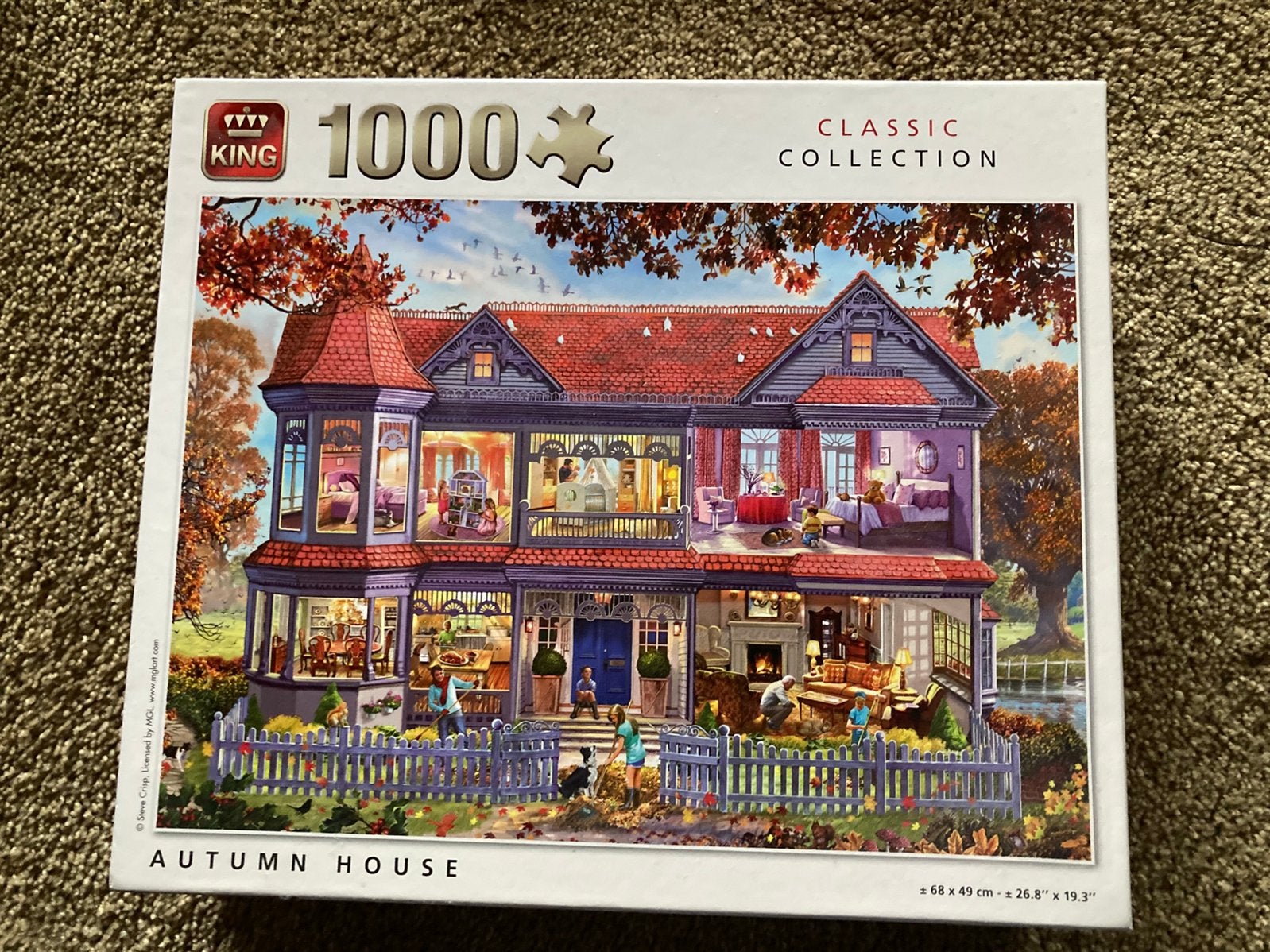 Puzzel 1000 stukjes, Ophalen of Verzenden, 500 t/m 1500 stukjes, Zo goed als nieuw, Legpuzzel