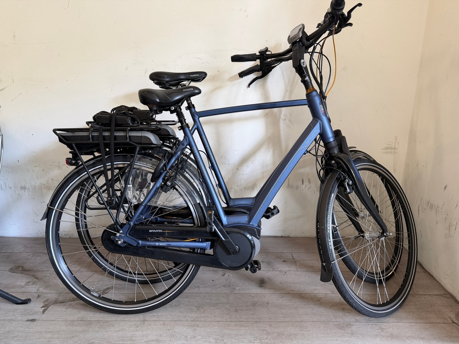 Sparta M8i E-bike met Bosch Active Line Plus motor, Sparta, Velgrem, Versnellingen, Zo goed als nieuw
