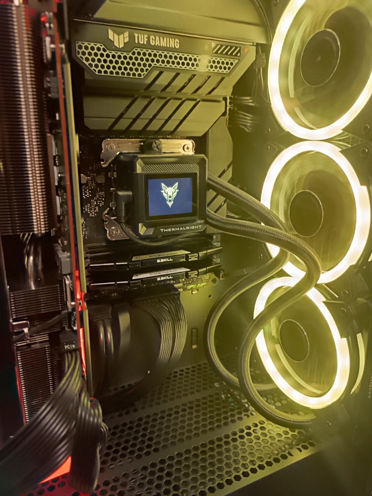 Game pc i9 14900kf z790 tuf 32gb ddr4 6900xt nvme ssd intel, Computers en Software, Ophalen, 32 GB, Intel Core i9, Zo goed als nieuw