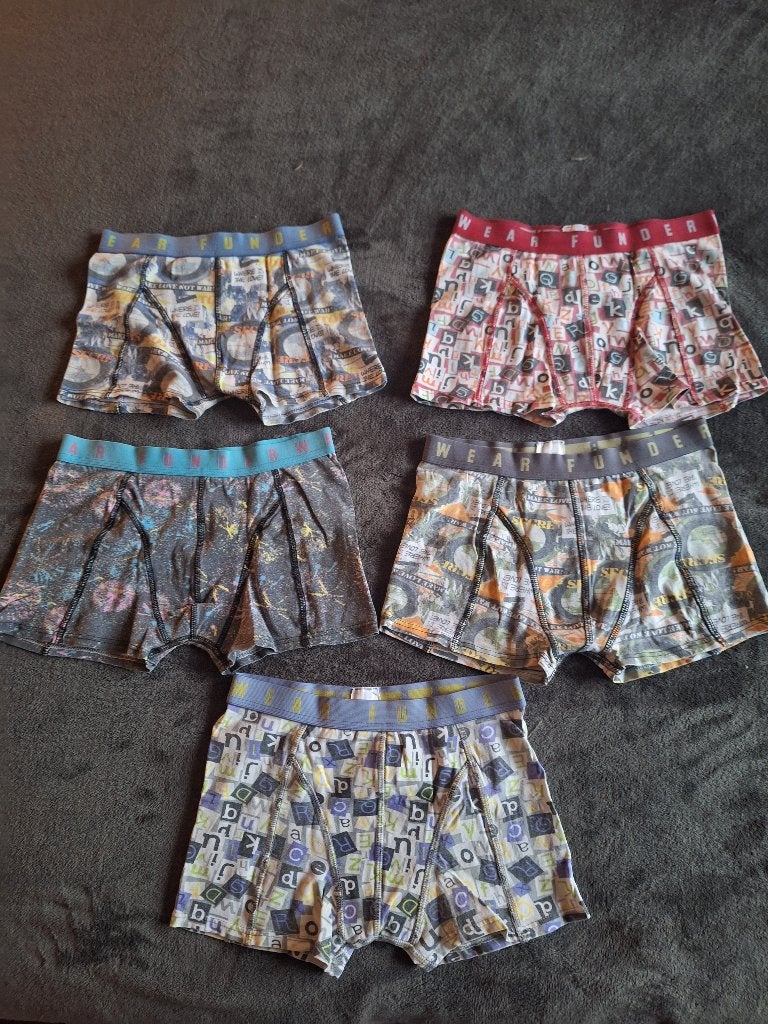 5x boxershort jongens maat 146-152 merk Underwear, Nacht- of Onderkleding, Gebruikt, Ophalen of Verzenden, Underwear