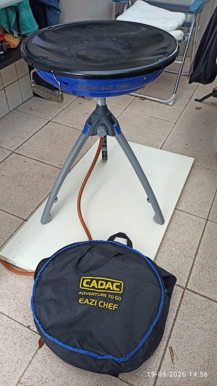 Cadac Eazi Chef Skottelbraai - Compleet met hoezen enz., Tuin en Terras, Ophalen, Gebruikt, Cadac