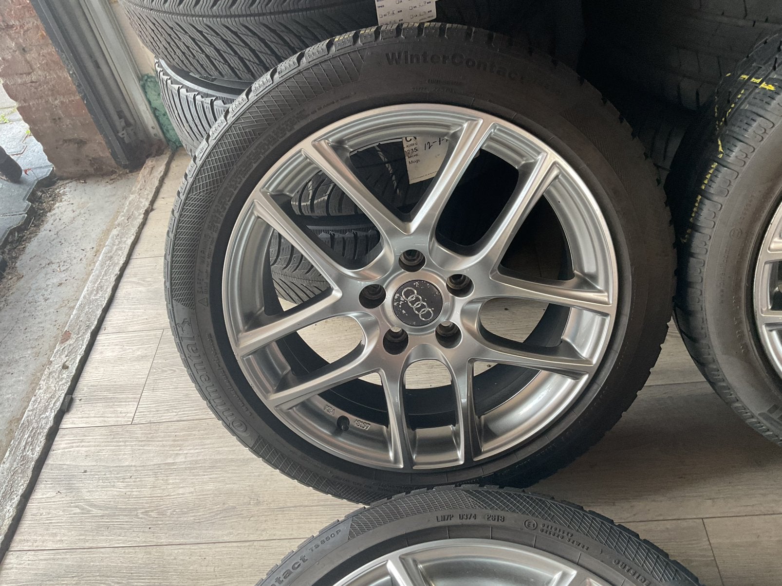 Velgen audi A3/VW Golf/winter/17inch/ET45/runflat, ----, ----, Banden en Velgen, 17 inch