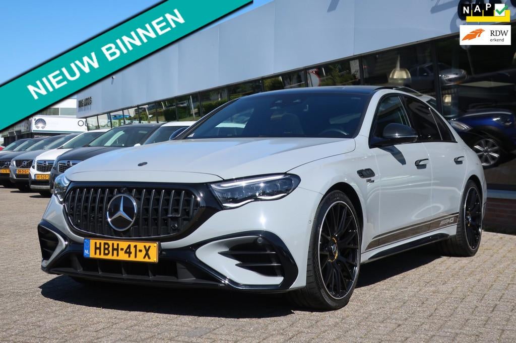 Mercedes-Benz E-klasse AMG 53 4MATIC+ Edition 1 CARBON_HYPER, Auto's, Mercedes-Benz, Bedrijf, Te koop, E-Klasse, 360° camera, 4x4
