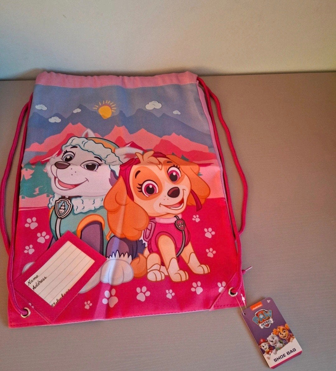PAW patrol gymtas van Skye en Everest, Ophalen of Verzenden, Nieuw