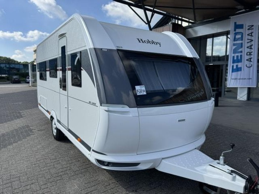Hobby De Luxe 460 LU 2027 NIEUW BINNEN!!!, Schokbreker, Standaardzit, Hobby, Bedrijf
