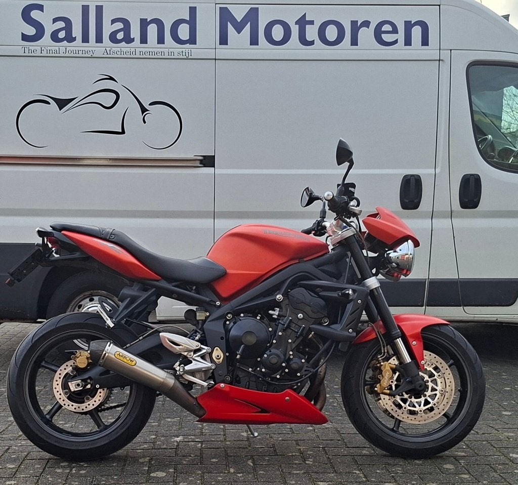Triumph Street Triple 675R, Motoren, 675 cc, Sportuitlaat, Occasion, Motorrijbewijs A