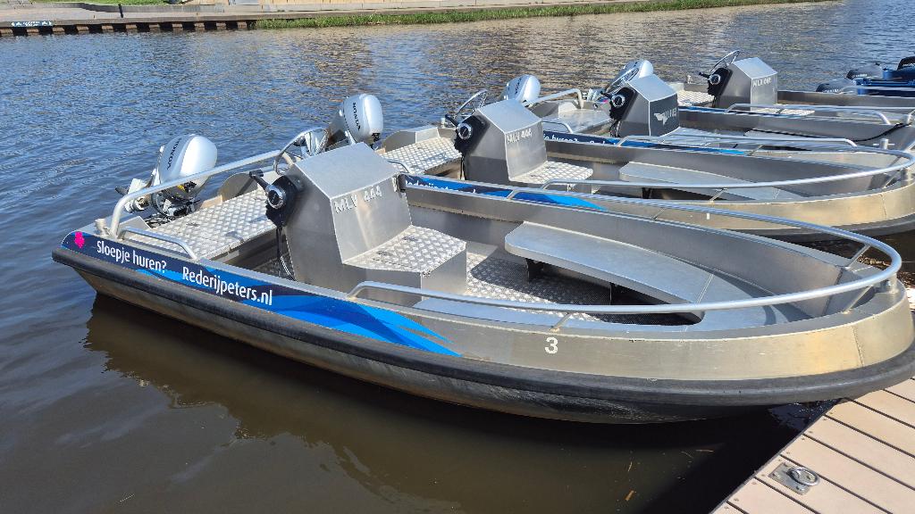 MLV classic consoleboot (Alufleet), Watersport en Boten, Vis- en Consoleboten, Gebruikt, Overige merken, Met afstandsbediening