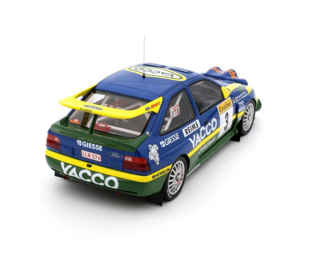 FORD ESCORT RS COSWORTH BLAUW RMC OTTO MOBILE 1/18 OT1028, Hobby en Vrije tijd, Modelauto's | 1:18, Verzenden, Nieuw, Auto, OttOMobile