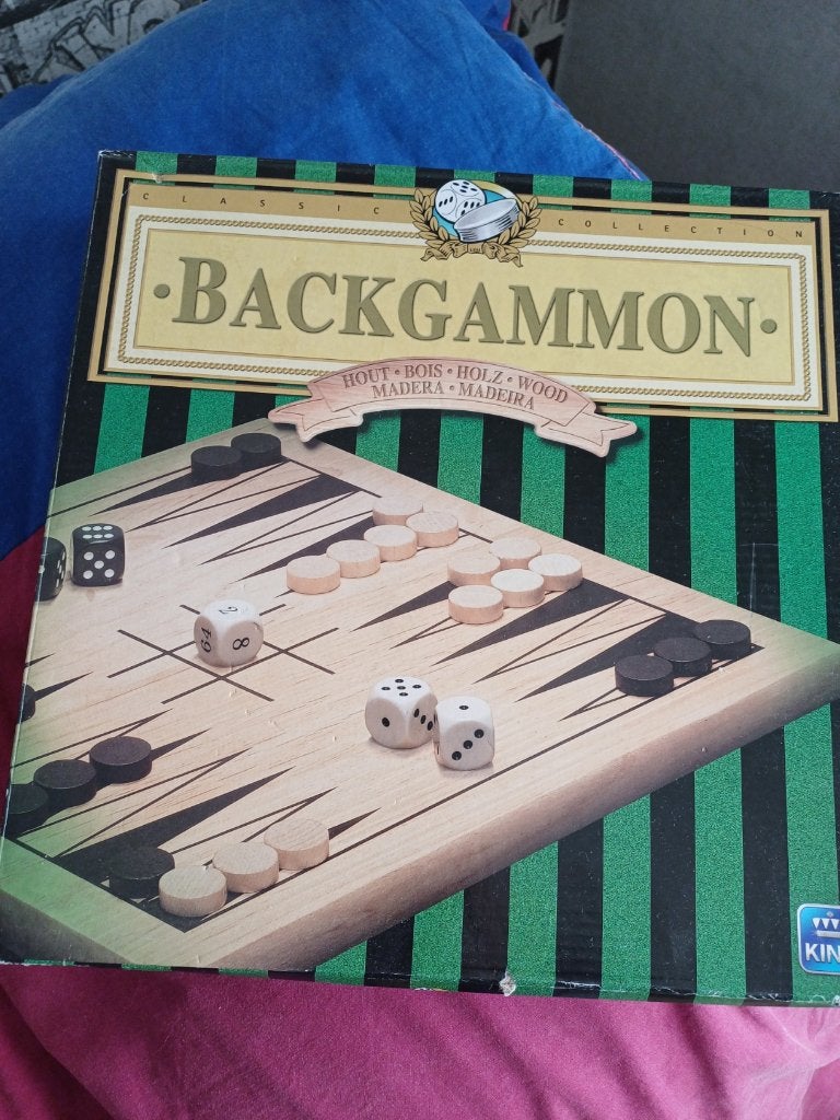 spel BackGammon, Een of twee spelers, Ophalen of Verzenden, Zo goed als nieuw