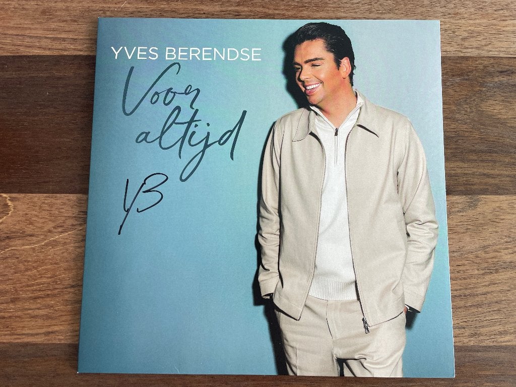 Vinyl LP Yves Berendse Voor Altijd GESIGNEERD WIT NIEUW, LP, Gesigneerd, Ophalen of Verzenden, Pop