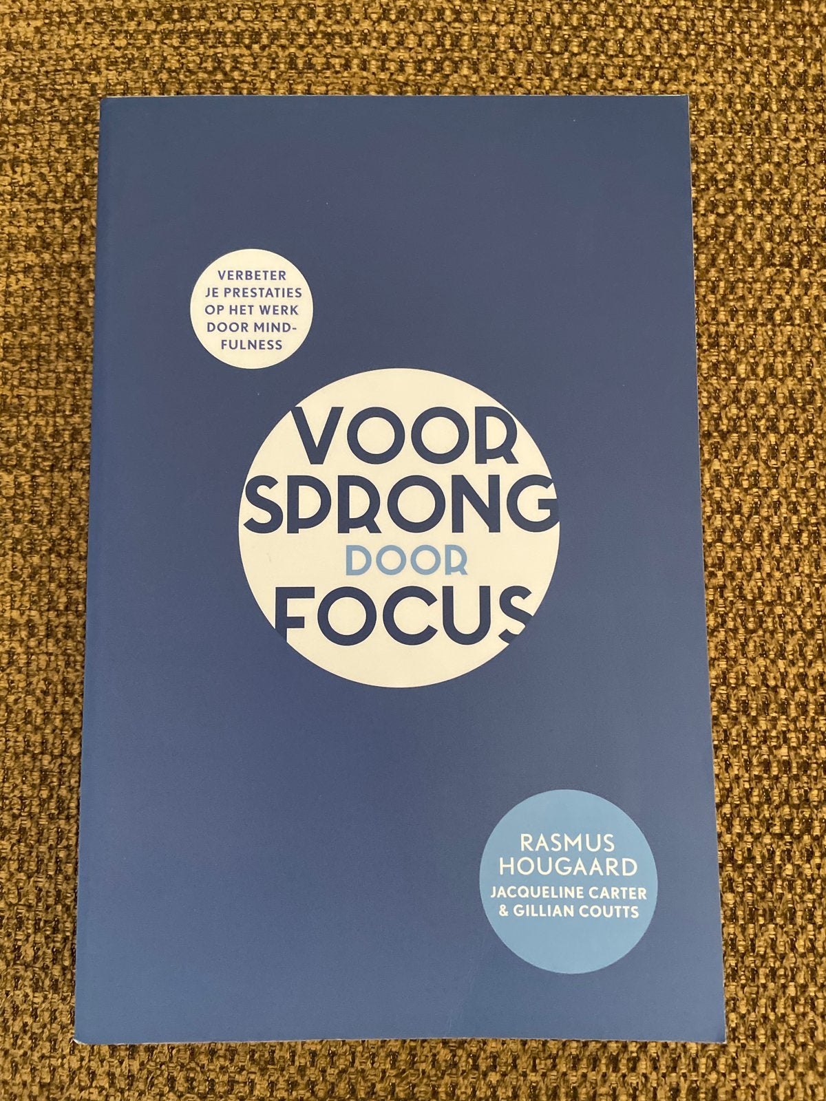Jacqueline Carter - Voorsprong door focus, Ophalen of Verzenden, Zo goed als nieuw, Jacqueline Carter; Gillian Coutts; Rasmus Hougaard