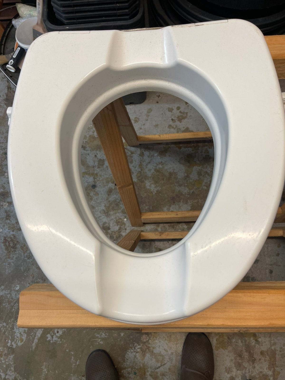 Verhoogde wc deksel, Ophalen, Zo goed als nieuw, Toilet