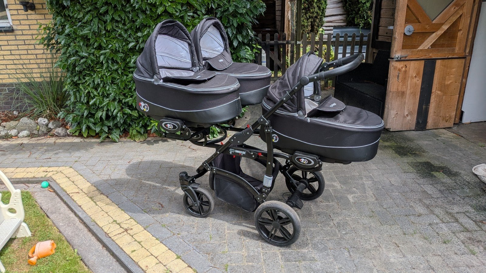trippy drieling kinderwagen compleet, Kinderen en Baby's, Met autostoeltje, Zo goed als nieuw, Combiwagen, Ophalen