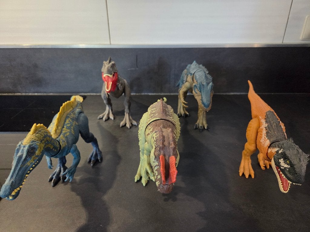 jurassic world dino's diverse soorten, Verzamelen, Ophalen of Verzenden, Zo goed als nieuw