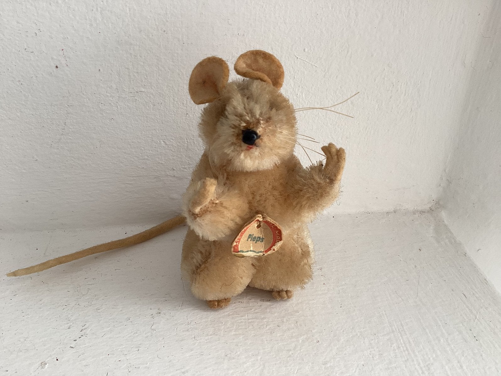 Muisje Steiff, Ophalen of Verzenden, Zo goed als nieuw, Stoffen beer, Steiff