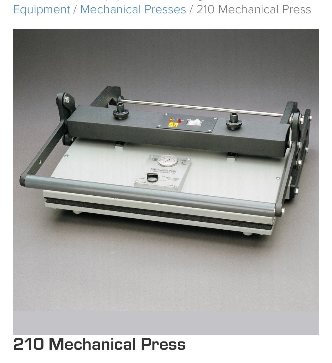 Seal Commercial 210M Mechanische Laminator/Pers, Ophalen of Verzenden, Gebruikt