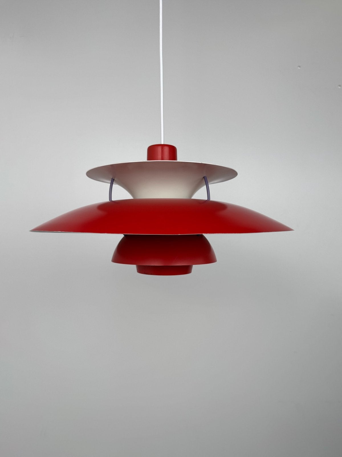 Louis Poulsen PH 5 Pendant Lamp – Iconic Red, Huis en Inrichting, Lampen | Hanglampen, Ophalen, Z, Z, Z