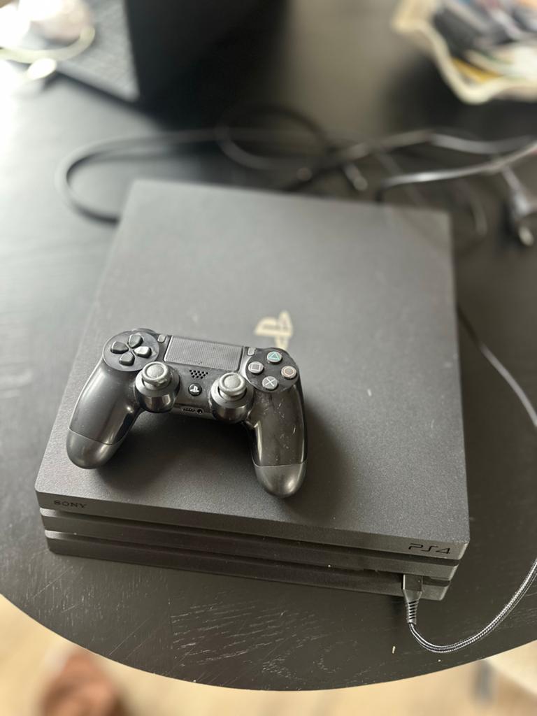 PlayStation 4 Pro Sony met controller, Ophalen, Gebruikt, Met 1 controller, Pro