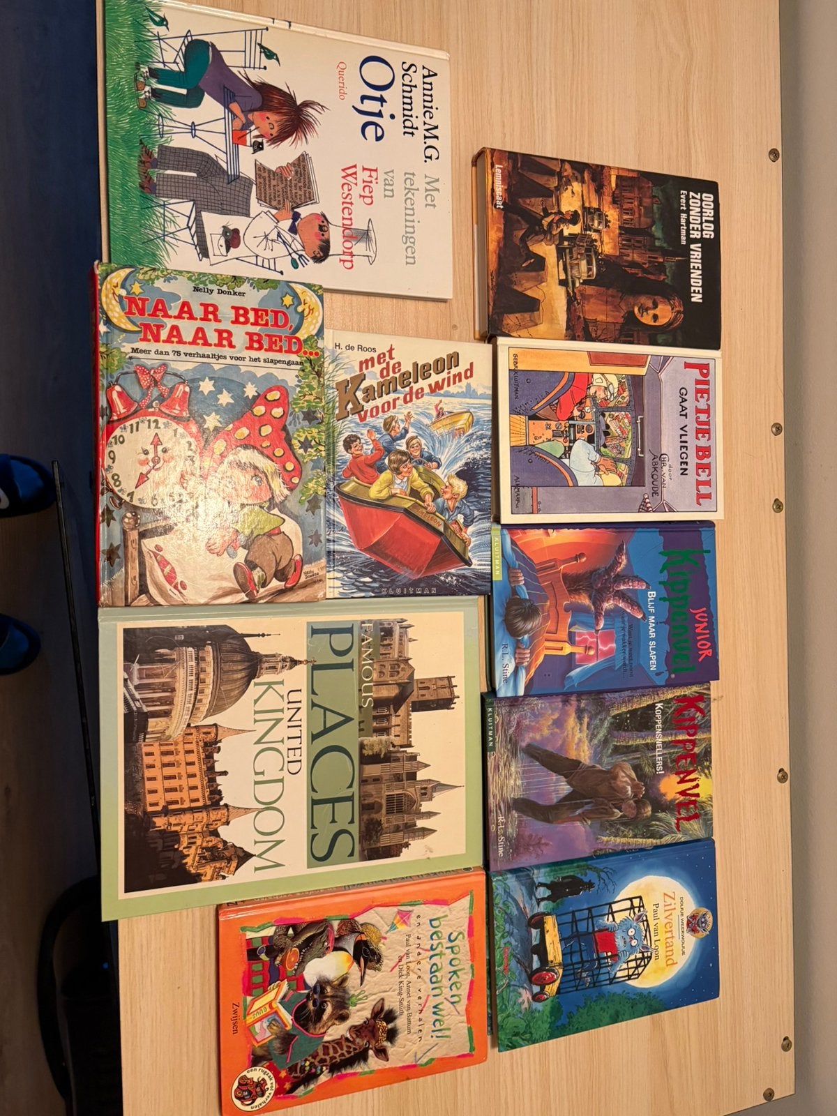 10x Jeugdboek Otje Kameleon Pietje Bell Dolfje Kippenvel, Ophalen of Verzenden, Gelezen, Fictie algemeen