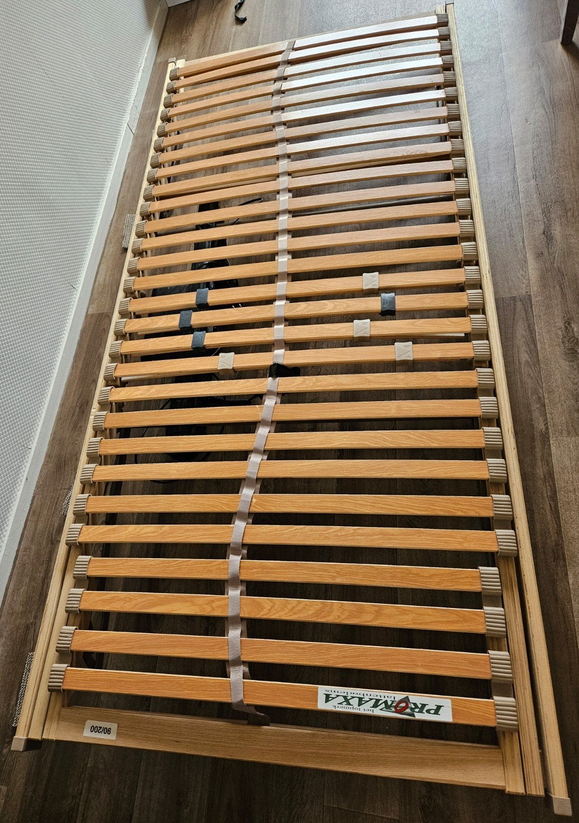 Promaxa Elektrische Lattenbodem 90x200 cm, Huis en Inrichting, Slaapkamer | Matrassen en Bedbodems, Ophalen, 90 cm, Eenpersoons