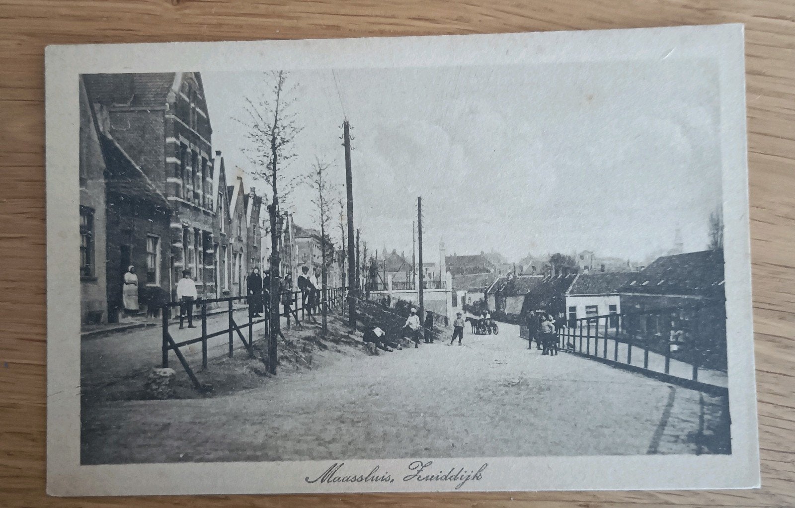 Ansichtkaart Maassluis Zuiddijk, Ophalen of Verzenden, Voor 1920, Ongelopen, Zuid-Holland
