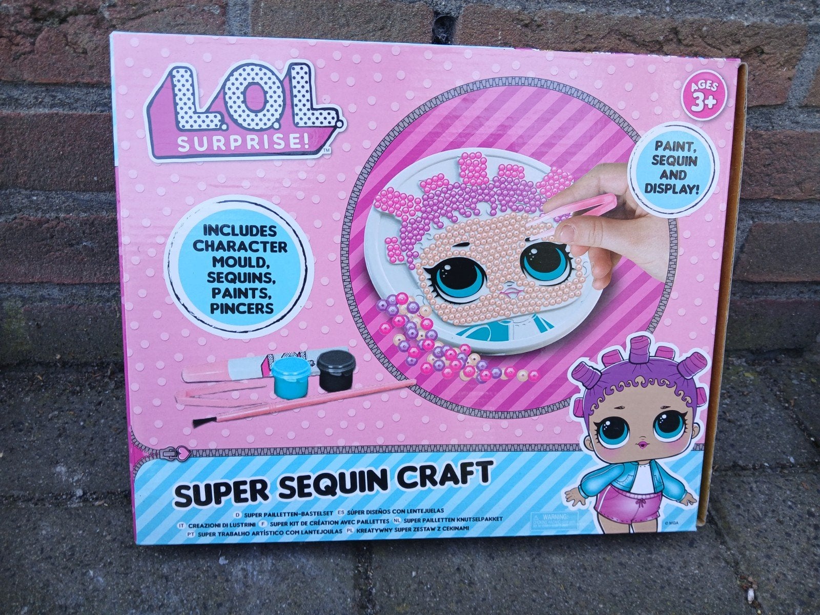 L.O.L. Surprise! Super Sequin Craft Knutselset, Overige thema's, Nieuw, Meerkleurig, Ophalen of Verzenden