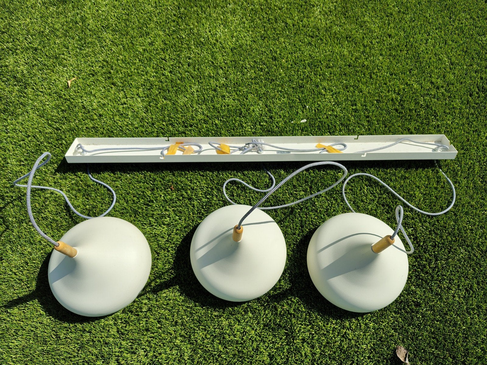 Plafond hanglampen voor 3 hanglampen - Mexlite, Gebruikt, Modern, Metaal, E27 (groot)
