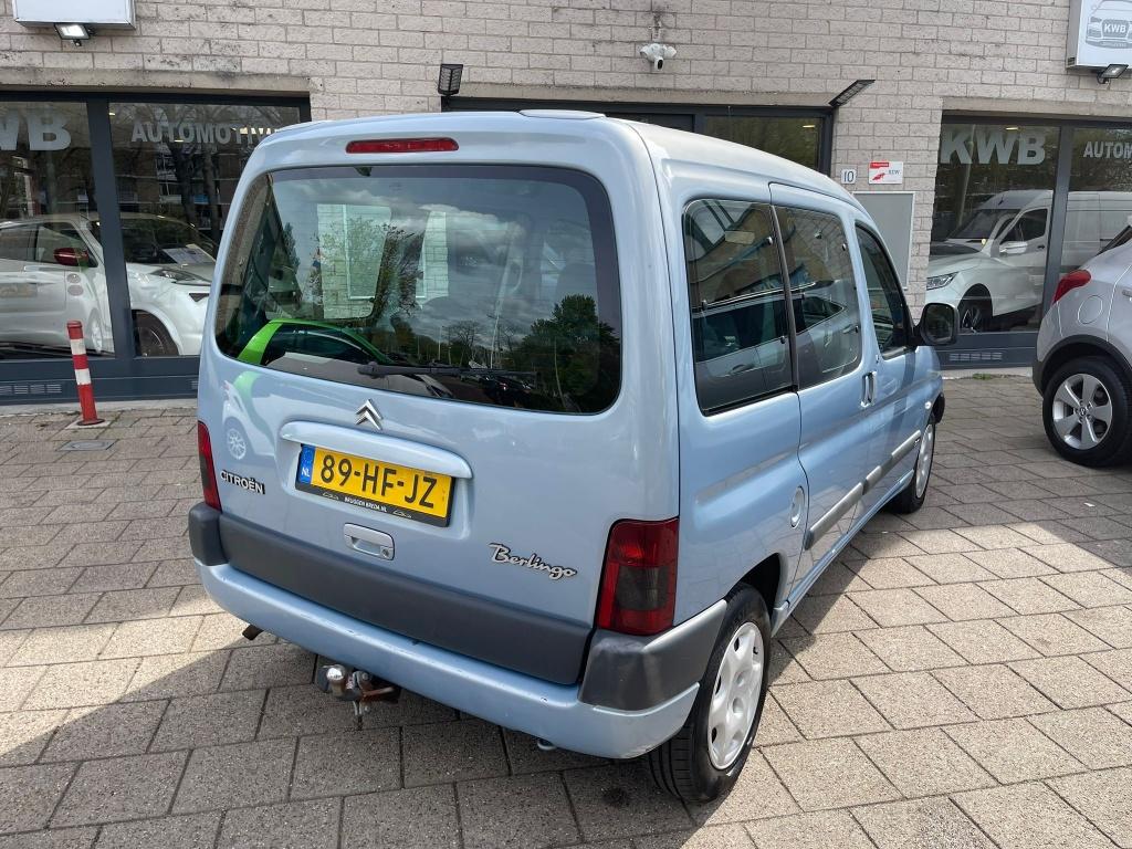 Citroën Berlingo 1.6-16V Airco Trekhaak Apk NAP (bj 2001), Gebruikt, 4 cilinders, Blauw, 1137 kg