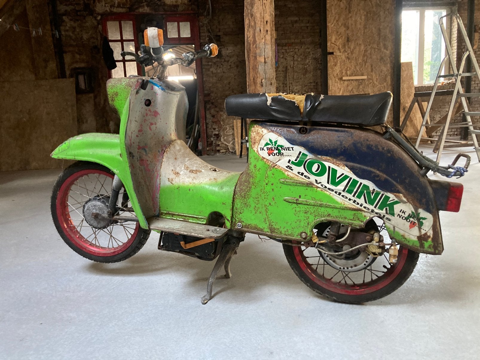 Simson Schwalbe project, Fietsen en Brommers, Brommers | Oldtimers, Ophalen, Overige merken
