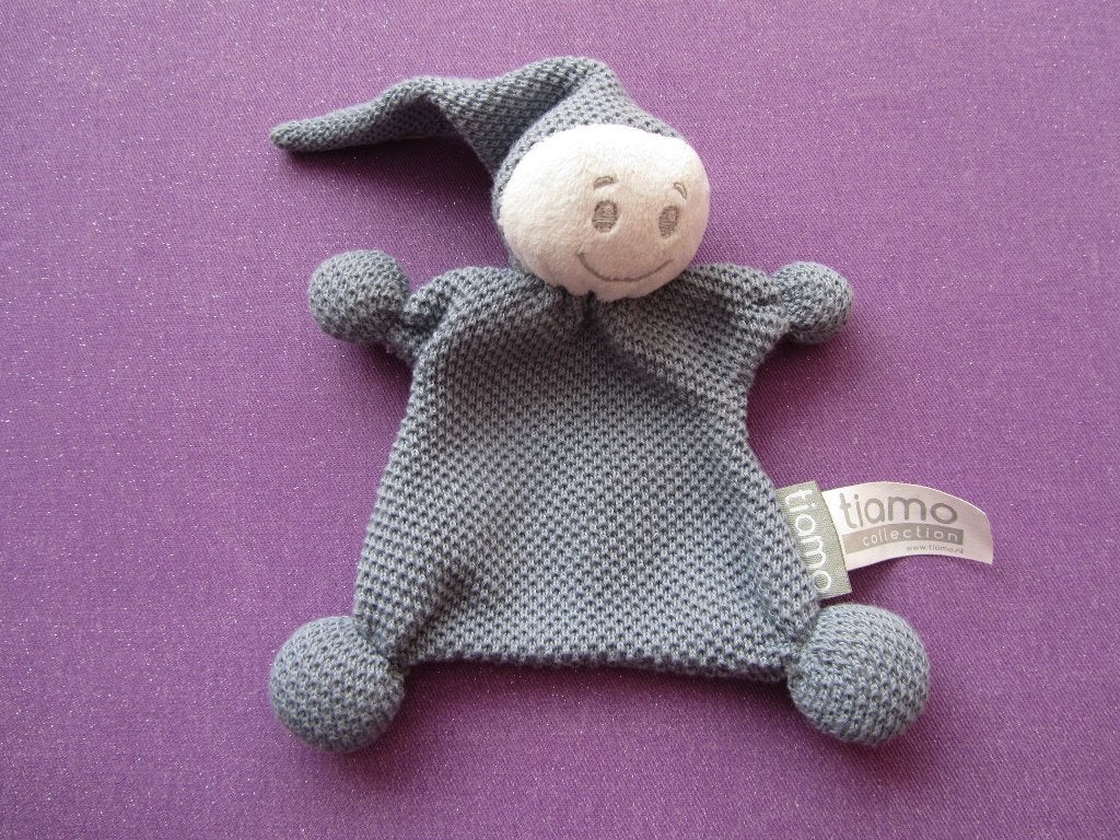 TIAMO COLLECTION Knuffeldoekje POPJE LITTLE KNITS **Nieuw**, Kinderen en Baby's, Speelgoed | Knuffels en Pluche, Overige typen