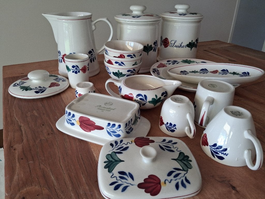 Boerenbont, Huis en Inrichting, Keuken | Servies, Ophalen, Gebruikt, Aardewerk, Overige typen