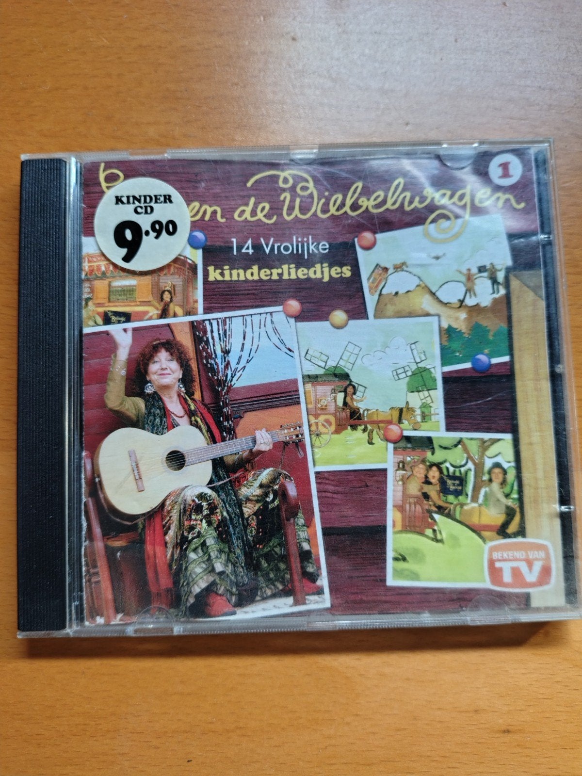 Elly en de Wiebelwagen - 14 Vrolijke Kinderliedjes CD, Cd's en Dvd's, Ophalen of Verzenden, Gebruikt, Muziek, 6 tot 9 jaar