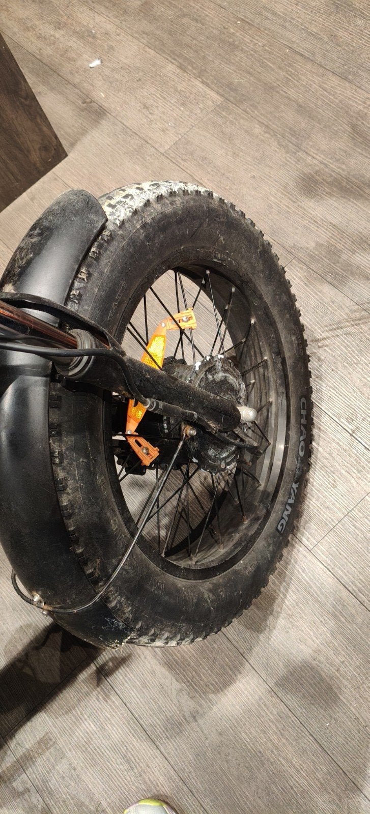 Ridstar elektrische fiets - Fatbike, Gebruikt, Versnellingen, Minder dan 49 cm, Schijfrem